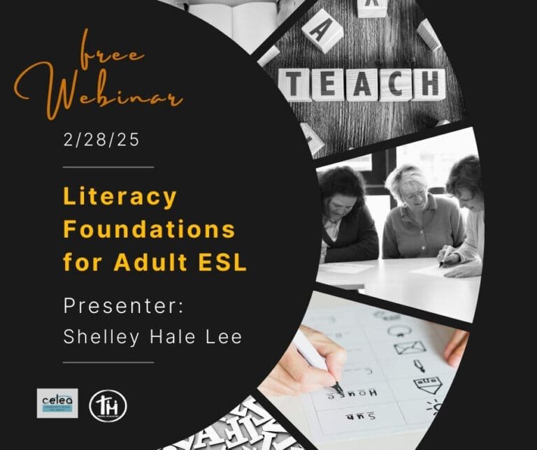 Literacy Foundations for Adult ESL Webinar